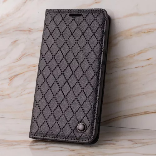 Honor 600 Lite Smart Caro fekete tok-5907674558330 4 kép