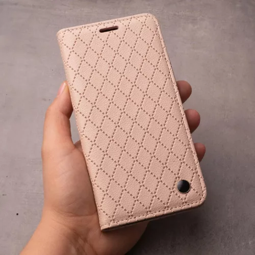 Honor 600 Lite Smart Caro bézs tok-5907674558361 9 kép