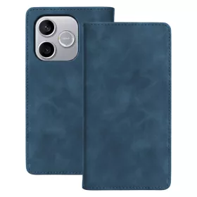 Honor 600 Lite Smart Suede sötétkék tok-5907674558767 1 kép