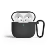AirPods 4/5 fekete Etteri szilikon tok