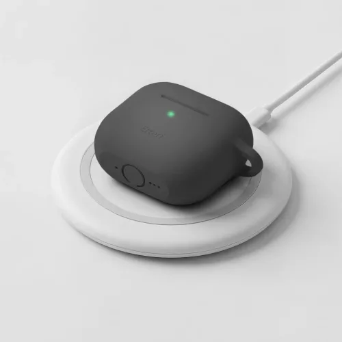 AirPods 4 fekete Etteri szilikon tok-5908067000511 5 kép