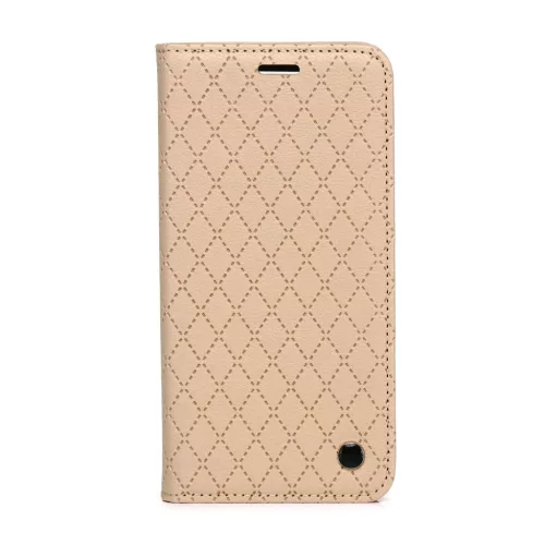 Honor 600 / Honor 600 Pro Smart Caro bézs tok-5908067000801 3 kép