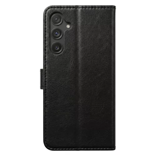 Honor 600 Lite Smart Luxe bőr tok fekete tok-5908067002232 3 kép