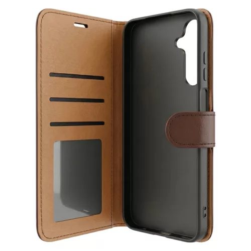 Honor 400 Lite Smart Luxe bőr tok barna tok-5908067002485 4 kép