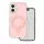 iPhone 16 Bubble Dots Mag pontmintás rózsaszín tok-5908067004175 1 kép