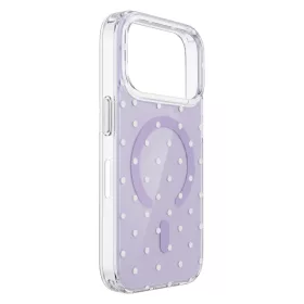 iPhone 17 Pro / iPhone 18 Pro Bubble Dots Mag tok lila-5908067004373 2 kép