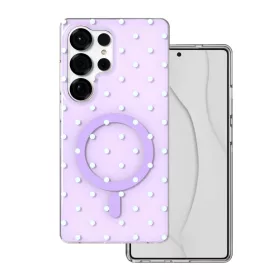 Samsung Galaxy S25 Ultra Bubble Dots Mag tok lila-5908067004403 1 kép