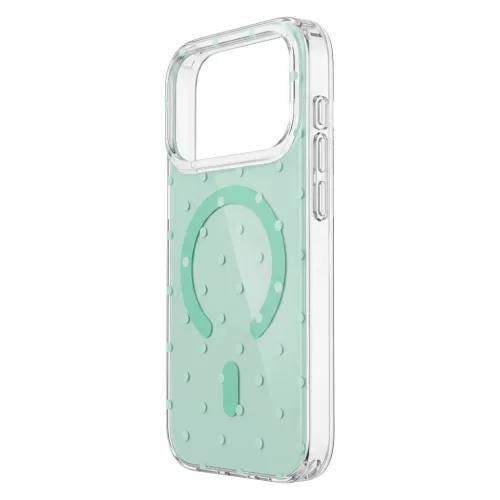 iPhone 16 Bubble Dots Mag zöld tok-5908067004496 3 kép