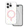 iPhone 14 Pro Bubble Dots Mag fehér tok-5908067004625 1 kép