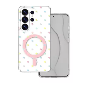 Samsung Galaxy S26 Ultra Bubble Dots Mag fehér tok-5908067004748 1 kép