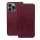 TFO Smart Suede műbőr telefontok Honor 600 / Honor 600 Pro készülékhez, bordó