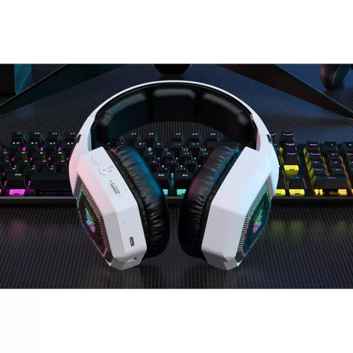 ONIKUMA GT806 gamer fejhallgató fehér-6972470563856 3 kép