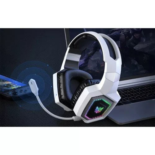 ONIKUMA GT806 gamer fejhallgató fehér-6972470563856 6 kép