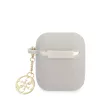 Airpods 1/2 Guess 4G Charms szilikon tok szürke (GUA2LSC4EG)-3666339039301 2 kép