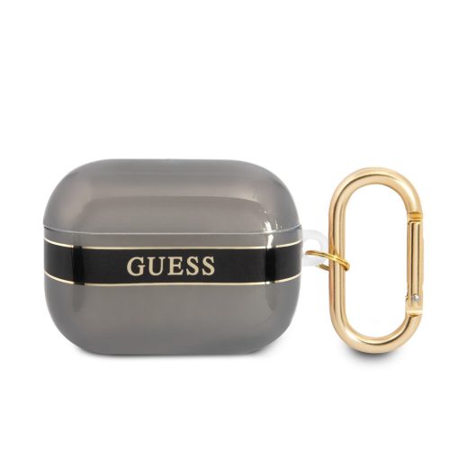 Airpods 3 Guess TPU Stripe tok fekete-3666339047061 4 kép