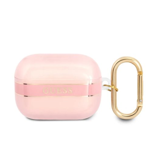 Airpods 3 Guess TPU Stripe tok rózsaszín -3666339047092 1 kép