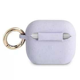 Guess GUA3SGGEU Silicone Glitter AirPods 3 tok lila-3666339010317 2 kép
