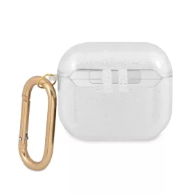 Guess GUA3UCG4GT 4G TPU Glitter AirPods 3 tok átlátszó-3666339009922 2 kép