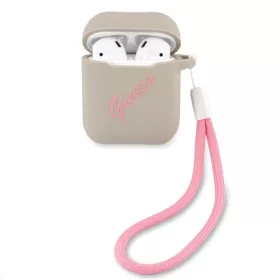 Guess Vintage Silicone GUACA2LSVSGP AirPods 1/2 tok szürke