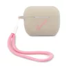 Guess Vintage Silicone GUACAPLSVSGP AirPods Pro 1/2 tok szürke