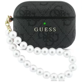 Apple AirPods Pro 3 Guess 4G Pearl Strap fekete tok