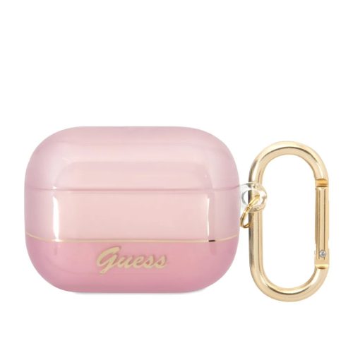 Airpods Pro Guess Translucent tok rózsaszín (GUAPHGCOHP)-3666339068547 1 kép