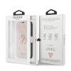 iPhone 13 Pro Max Guess PU 4G Metal Logo fliptok rózsaszín (GUBKP13X-3666339032678 5 kép