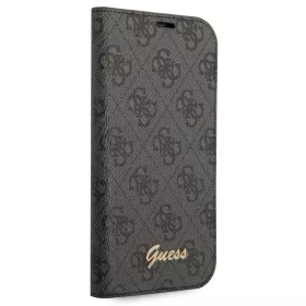 iPhone 14 Pro Guess PC / TPU 4G Metal Camera Outline fliptok fekete (G-3666339083182 4 kép