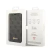 iPhone 14 Pro Guess PC / TPU 4G Metal Camera Outline fliptok fekete (G-3666339083182 6 kép