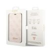 iPhone 14 Pro Guess PC / TPU 4G Metal Camera Outline fliptok rózsasz�-3666339083304 2 kép