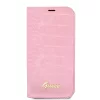 iPhone 14 Pro Max Guess PU Croco fliptok rózsaszín (GUBKP14XHGCRHP)-3666339082994 2 kép