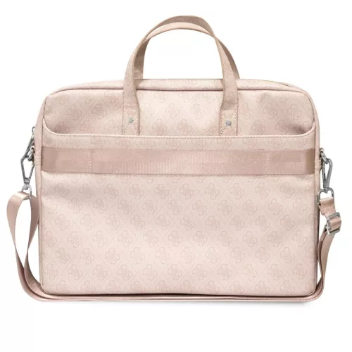 Guess 4G PU Triangle Logo 15/16'' laptop táska rózsaszín (GUCB15P4T-3666339051112 3 kép