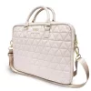 Guess Torba 15' Quilted laptop táska light pink, notebook táska (GUC-3700740469316 2 kép