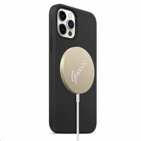 GUESS GUCBMSVSLG Vintage Vezeték nélküli mágneses iPhone 12 MagSaf-3700740494509 1 kép