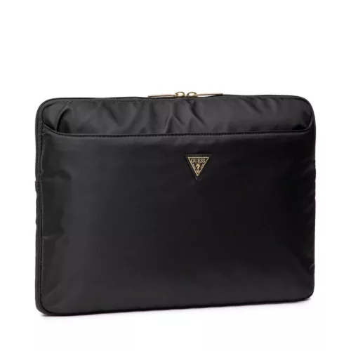 Guess GUCS13NTMLBK Nylon Triangle Sleeve 13'' laptop táska fekete sz�-3700740491096 2 kép
