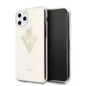   Guess GUHCN58SGTLGO iPhone 11 Pro arany/arany keménytok Glitter Triangle tok