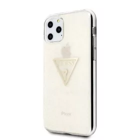 Guess GUHCN58SGTLGO iPhone 11 Pro arany/arany keménytok Glitter Trian-3700740461426 2 kép