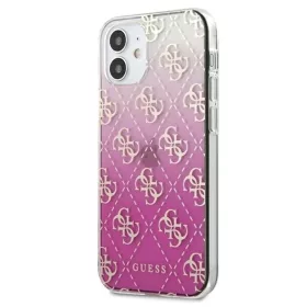   Guess GUHCP12SPCU4GGPI iPhone 12 mini 5.4" pink/pink hardcase 4G Gradient tok
