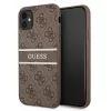 Guess 4G Stripe tok iPhone 11 / Xr 6.1" - barna