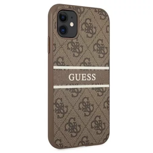 Guess 4G Stripe tok iPhone 11 / Xr 6.1" - barna-3666339005498 4 kép