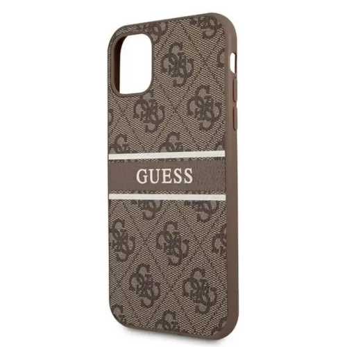 Guess 4G Stripe tok iPhone 11 / Xr 6.1" - barna-3666339005498 6 kép