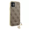 Guess GUHCN61GF4GBR iPhone 11 barna/barna kemény tok 4G Charms Kollek-3700740468081 3 kép