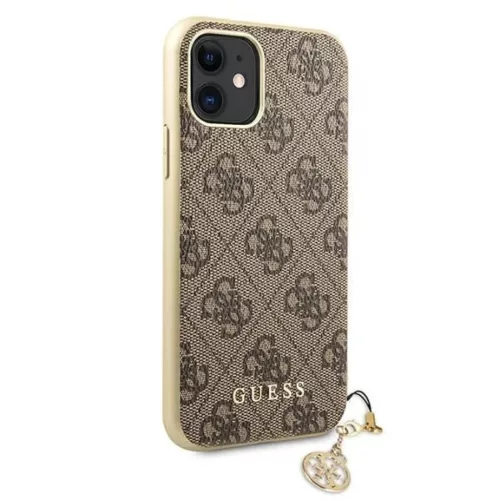Guess GUHCN61GF4GBR iPhone 11 barna/barna kemény tok 4G Charms Kollek-3700740468081 3 kép