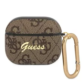   Guess GUA34GSMW AirPods 3 tok barna 4G Script Metal Kollekció
