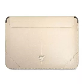   Guess Saffiano Triangle Logo tok 14 hüvelykes laptophoz - bézs