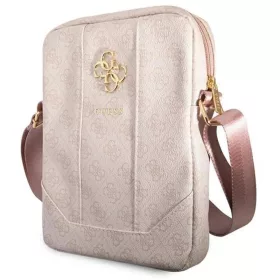Guess Bag GUTB10G4GFPI 10" rózsaszín/4G Nagy Fém Logós táska-3666339036218 2 kép