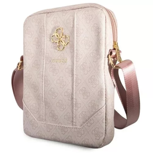 Guess Bag GUTB10G4GFPI 10" rózsaszín/4G Nagy Fém Logós táska-3666339036218 2 kép