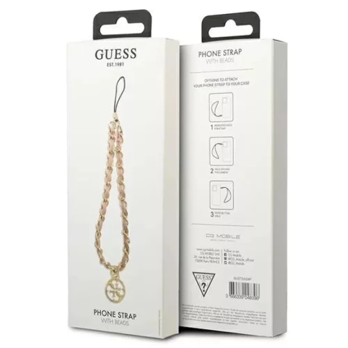 Guess (GUTSAS4P) Csuklópánt/nyakpánt mobiltelefonhoz, rózsaszín/r-3666339048396 4 kép