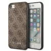 Guess 4G Metal Gold Logo tok iPhone SE 2022 / 2020 / 7 / 8 - Barna-3700740493953 1 kép