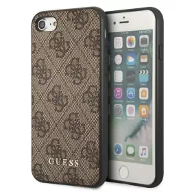 Guess 4G Metal Gold Logo tok iPhone SE 2022 / 2020 / 7 / 8 - Barna-3700740493953 1 kép